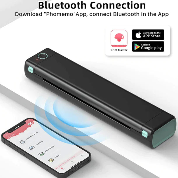 Inkless Portable Thermal Printer