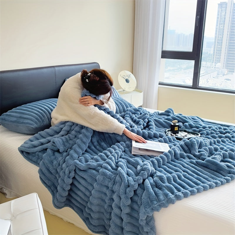 Tokyo Mart Rabbit Winter Blanket
