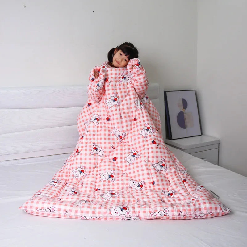 Tokyo Mart Quilt with Sleeves