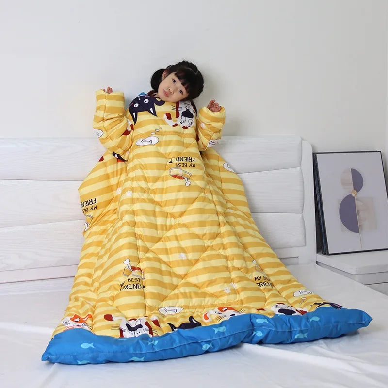Tokyo Mart Quilt with Sleeves