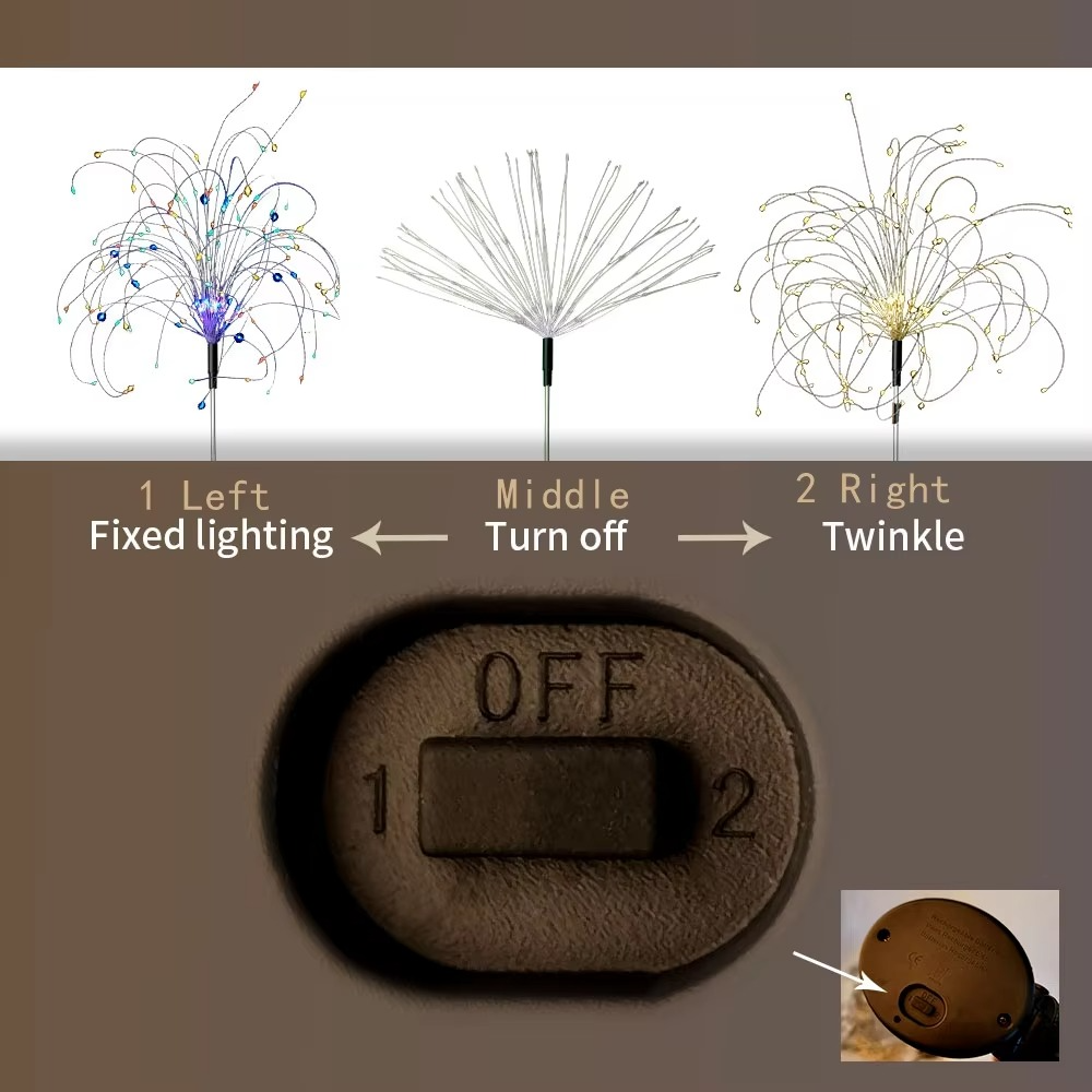 Tokyo Mart Solar Firework Light