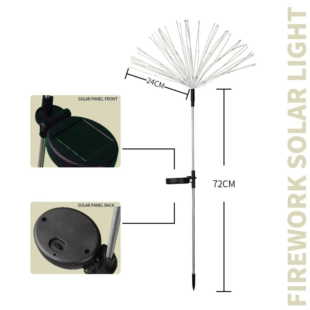 Tokyo Mart Solar Firework Light
