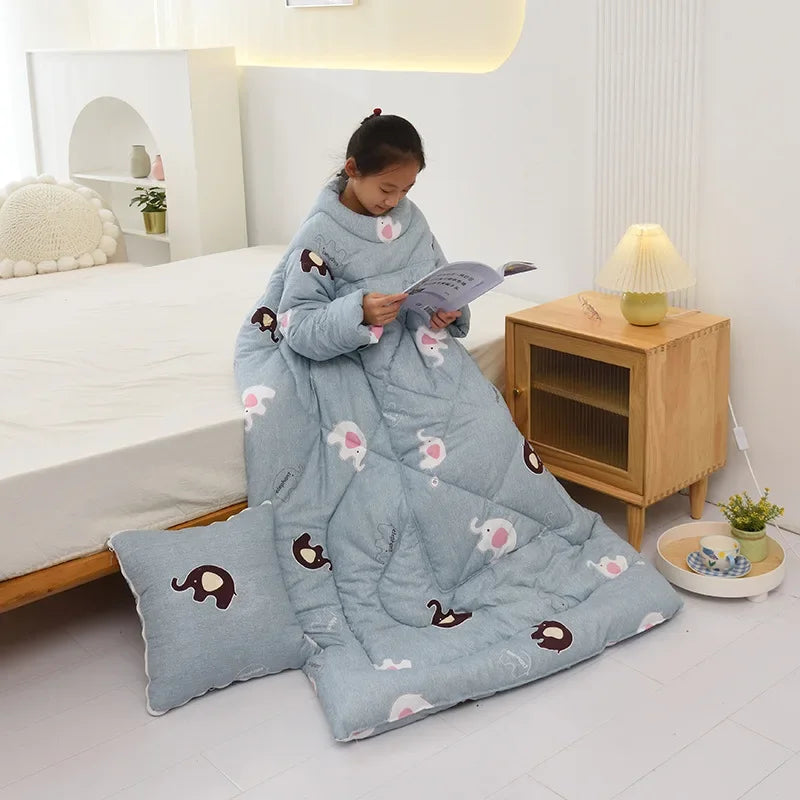 Tokyo Mart Quilt with Sleeves