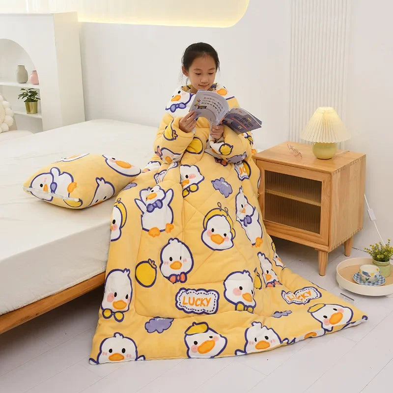 Tokyo Mart Quilt with Sleeves