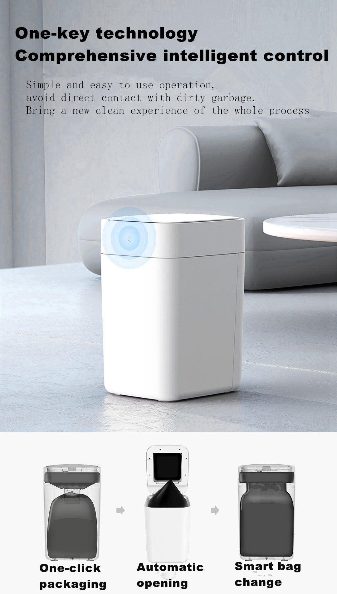 Tokyo Mart Smart Garbage Bin
