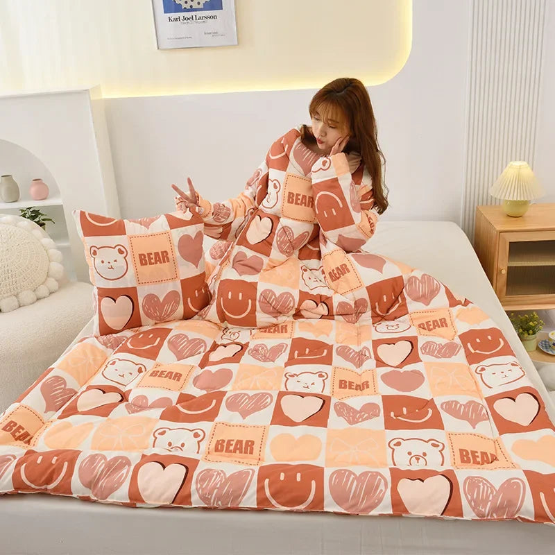 Tokyo Mart Quilt with Sleeves