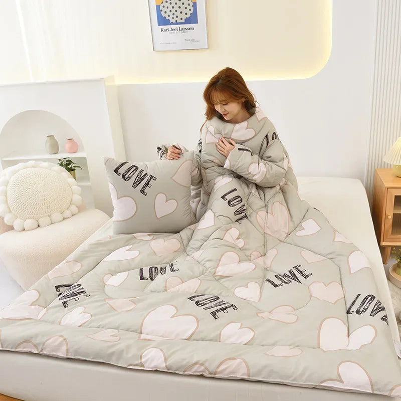 Tokyo Mart Quilt with Sleeves