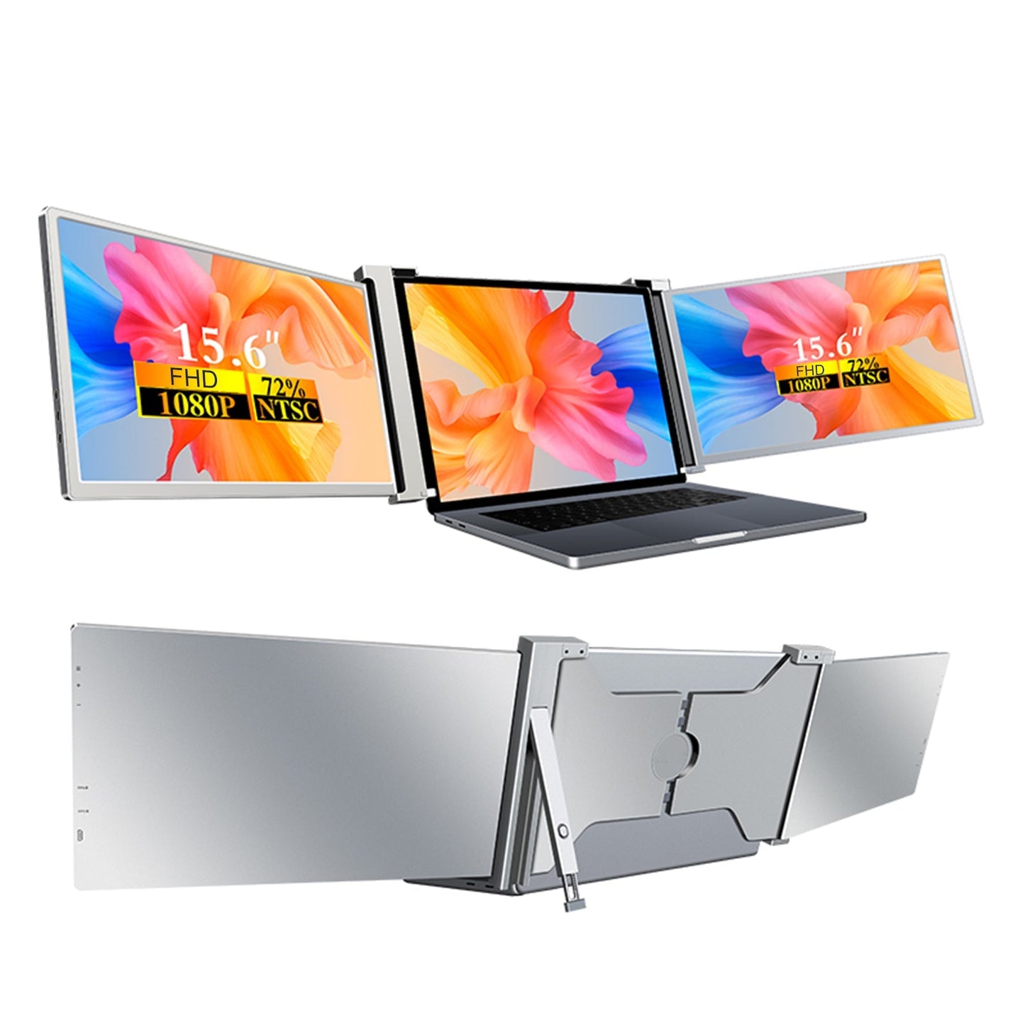 Tokyo Mart Portable Triple-screen Monitor