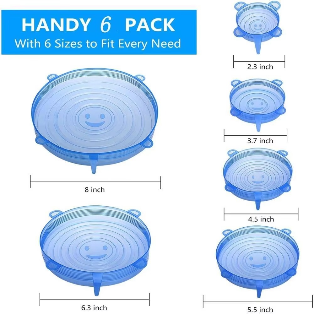 Tokyo Mart Silicone Food Cover Lids