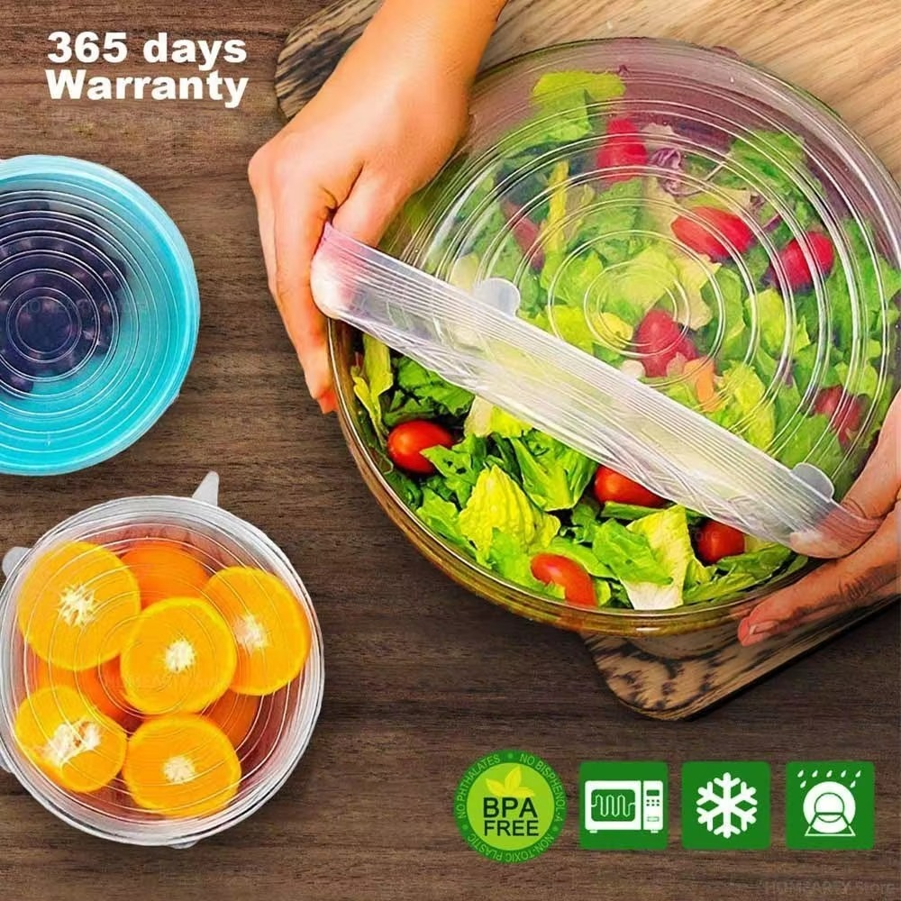 Tokyo Mart Silicone Food Cover Lids