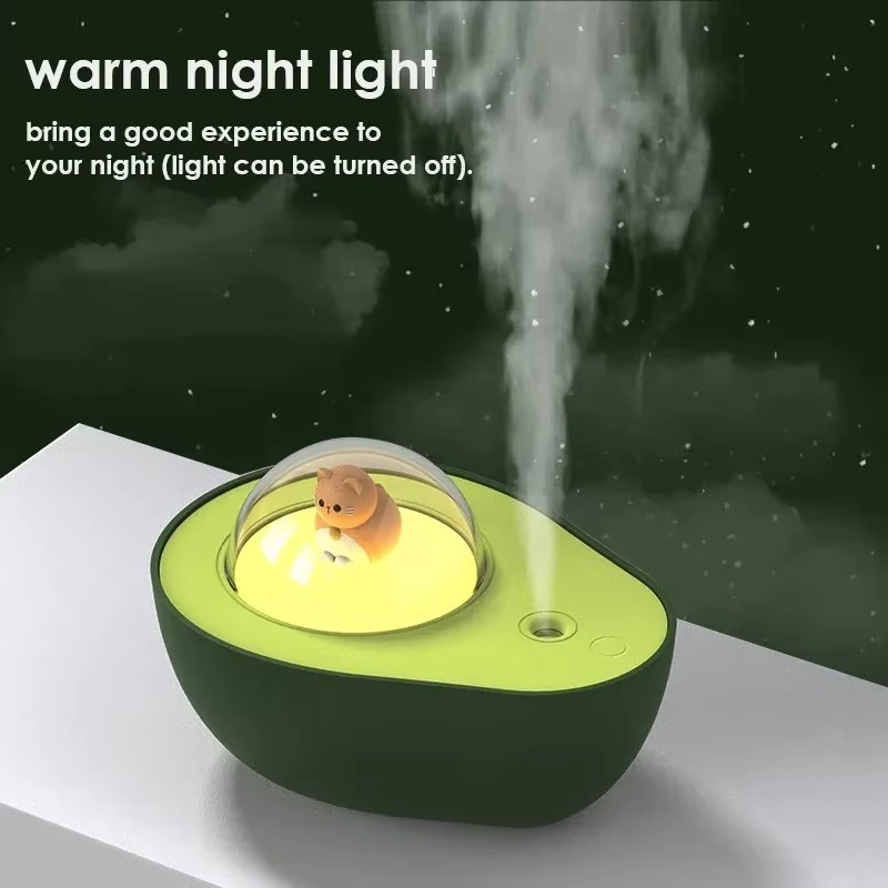 Tokyo Mart Avocado Humidifier Lamp