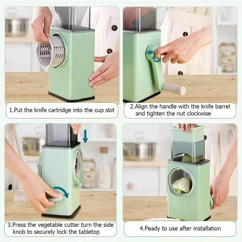 Tokyo Mart Rotary Vegetables Grater