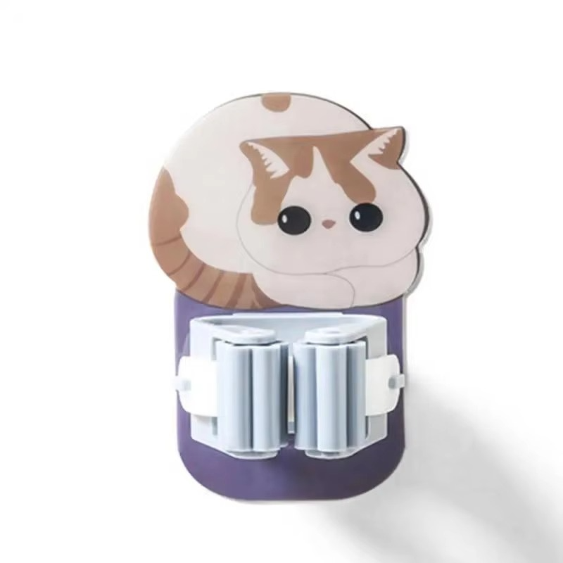Tokyo Mart Self Adhesive Mop Holder