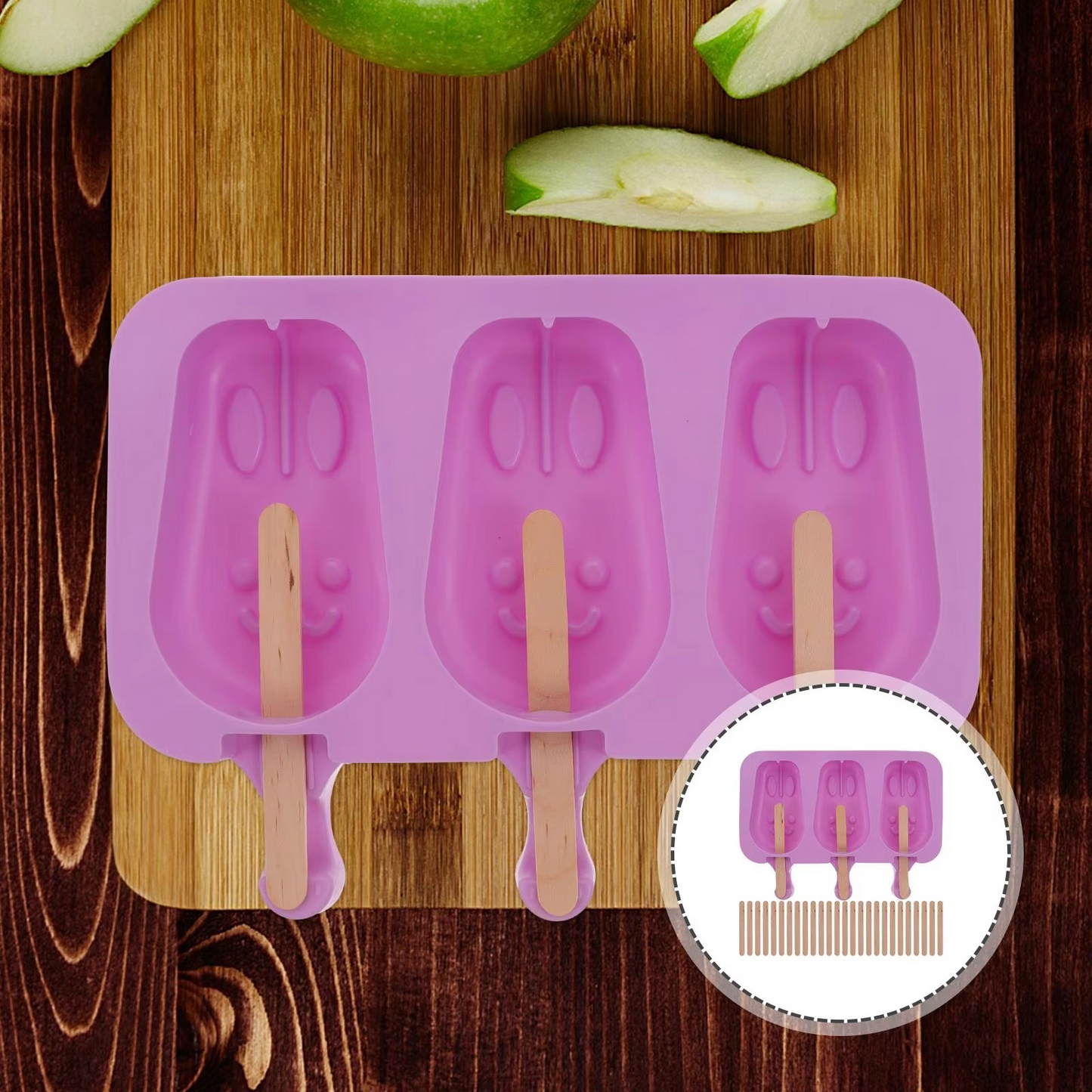 Tokyo Mart silicone ice pop molds