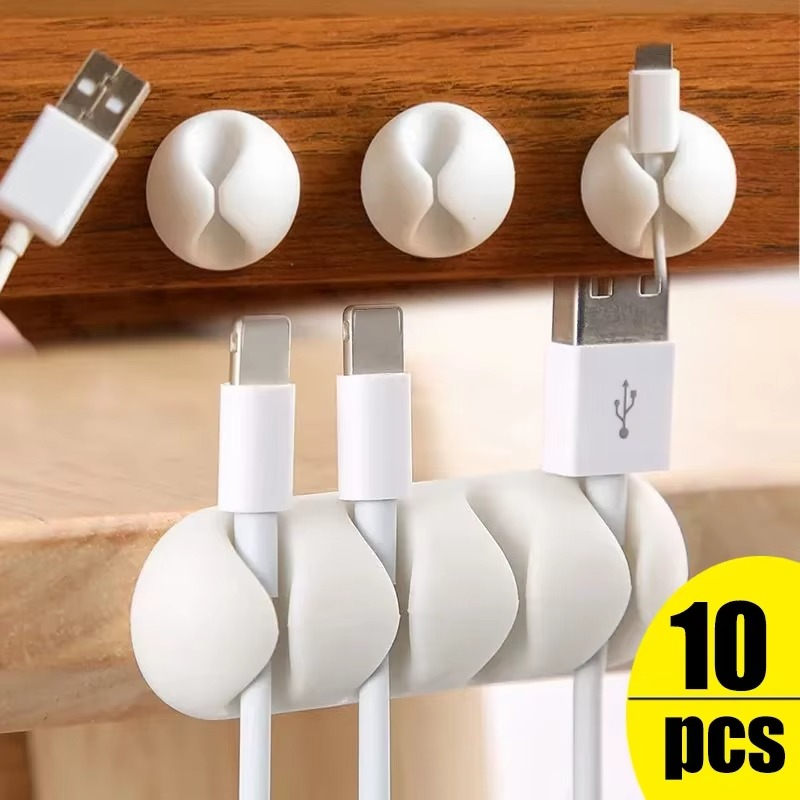 Tokyo Mart Silicone Cable Clips