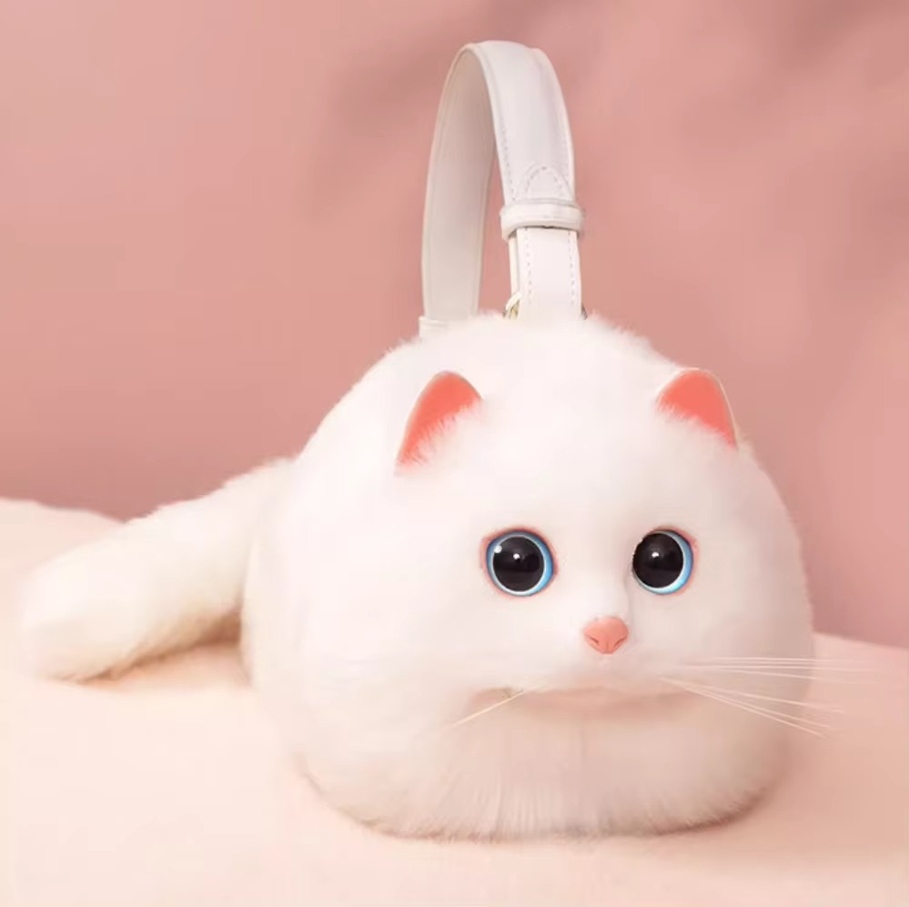 Tokyo Mart Realistic Cat Handbag