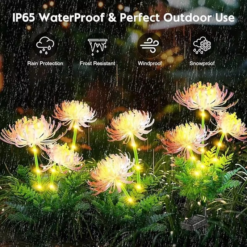 Tokyo Mart Solar Flowers Lights