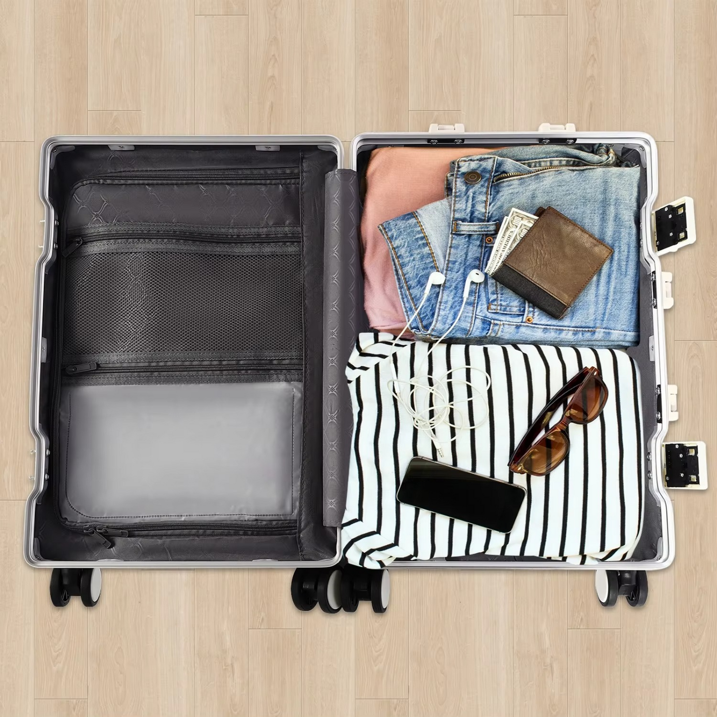 Tokyo Mart USB Business Suitcase