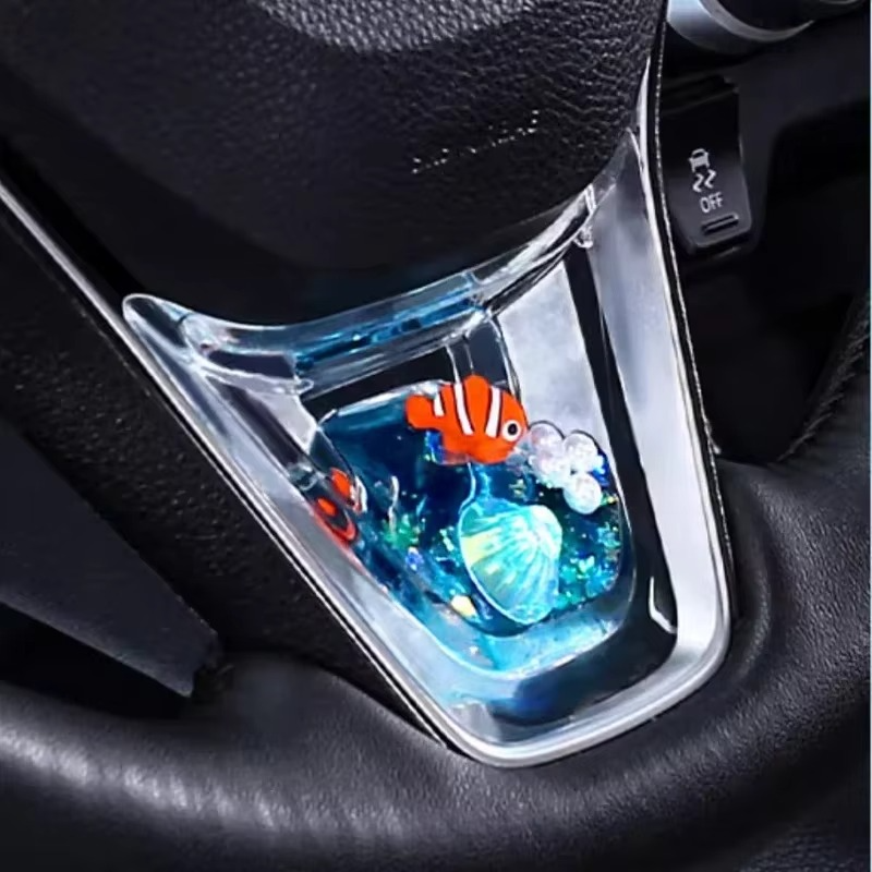Tokyo Mart Steering Wheel Dynamic Sequins
