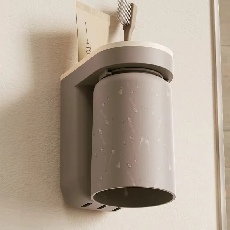 Tokyo Mart Toothbrush Holder Wall Mounted
