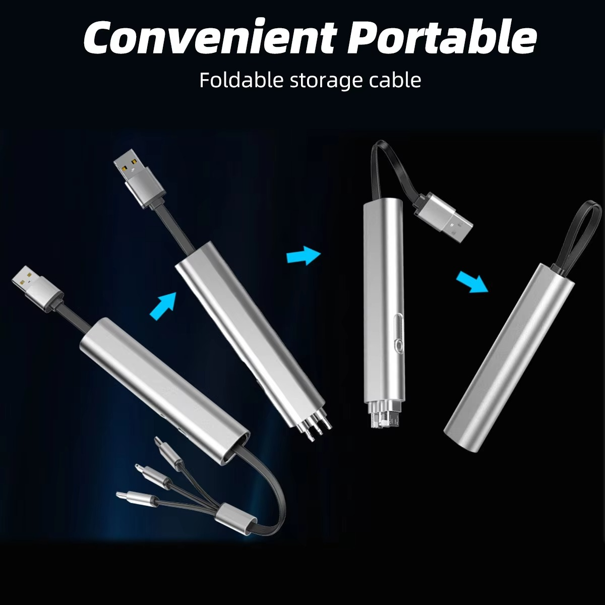 Tokyo Mart 3 in 1 Fast Charging Cable