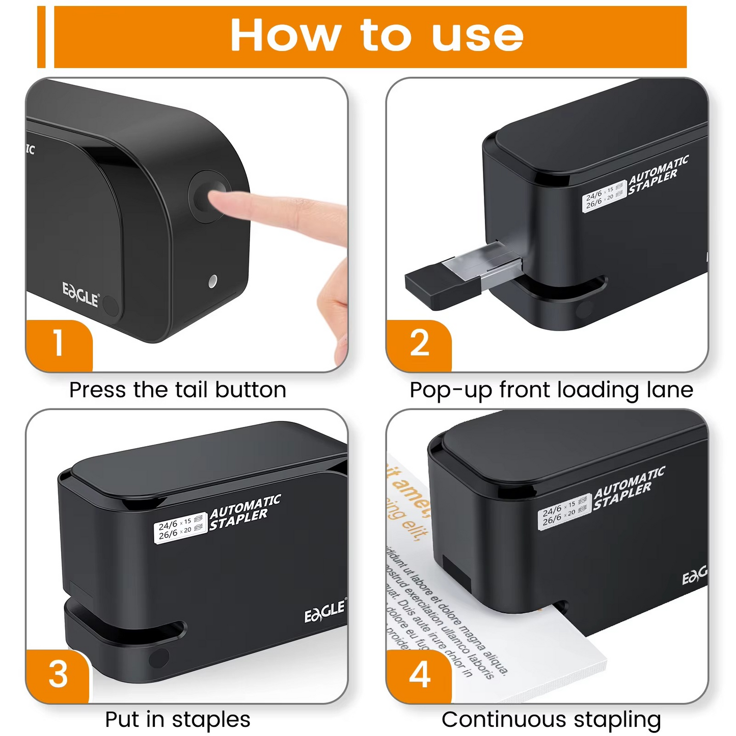 Tokyo Mart Automatic Stapler