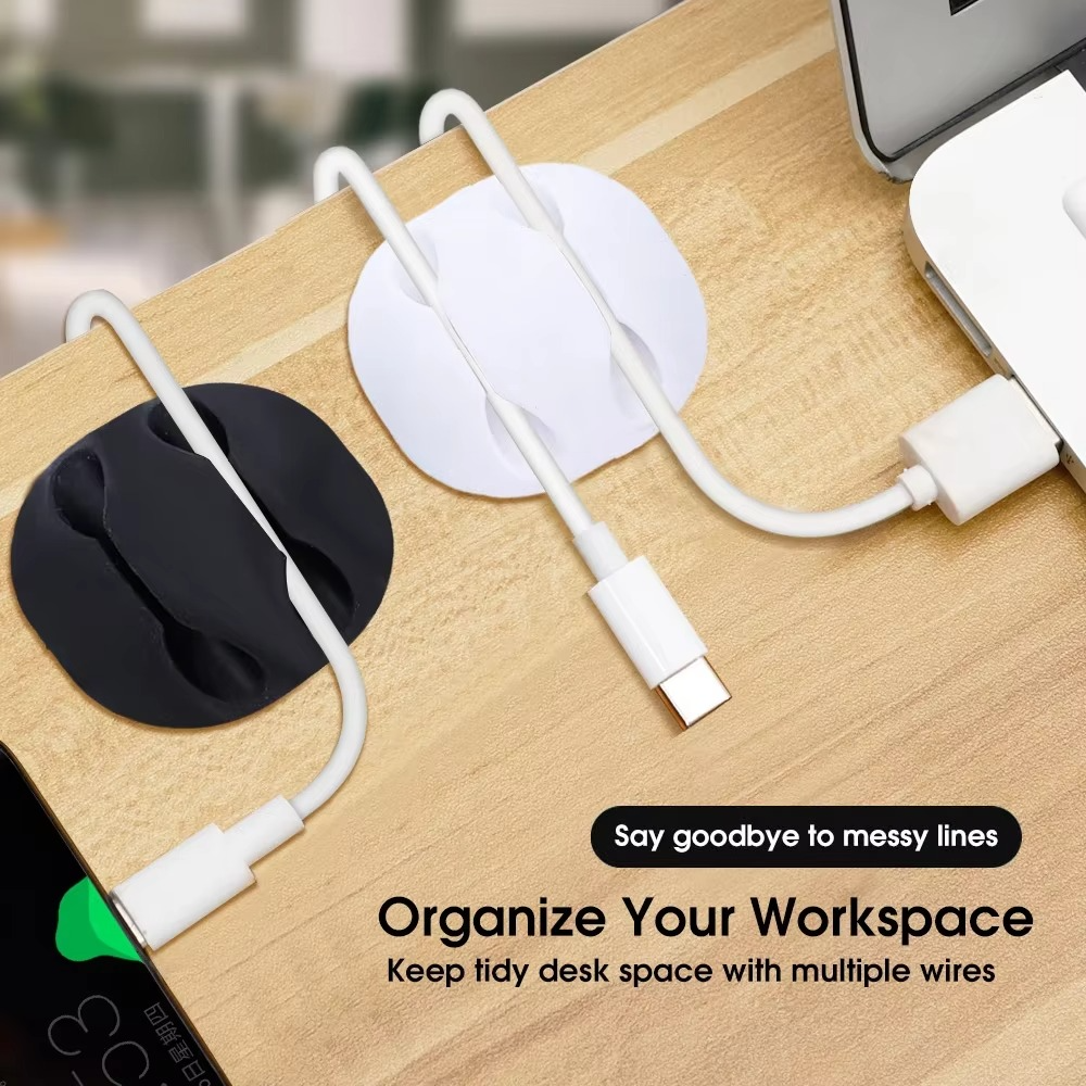 Tokyo Mart Silicone Cable Clips