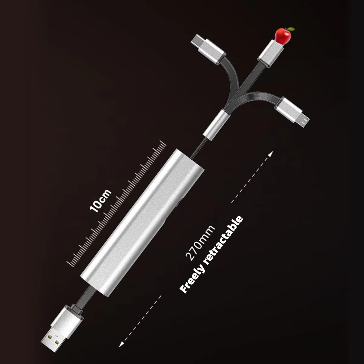 Tokyo Mart 3 in 1 Fast Charging Cable