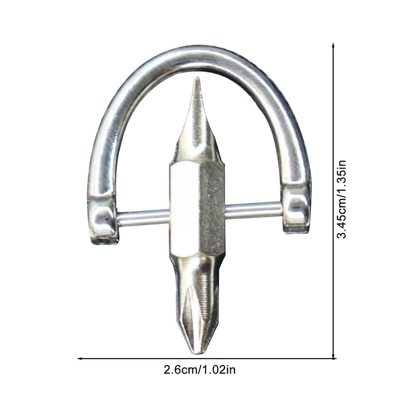 Tokyo Mart Screwdriver Tool Keychain