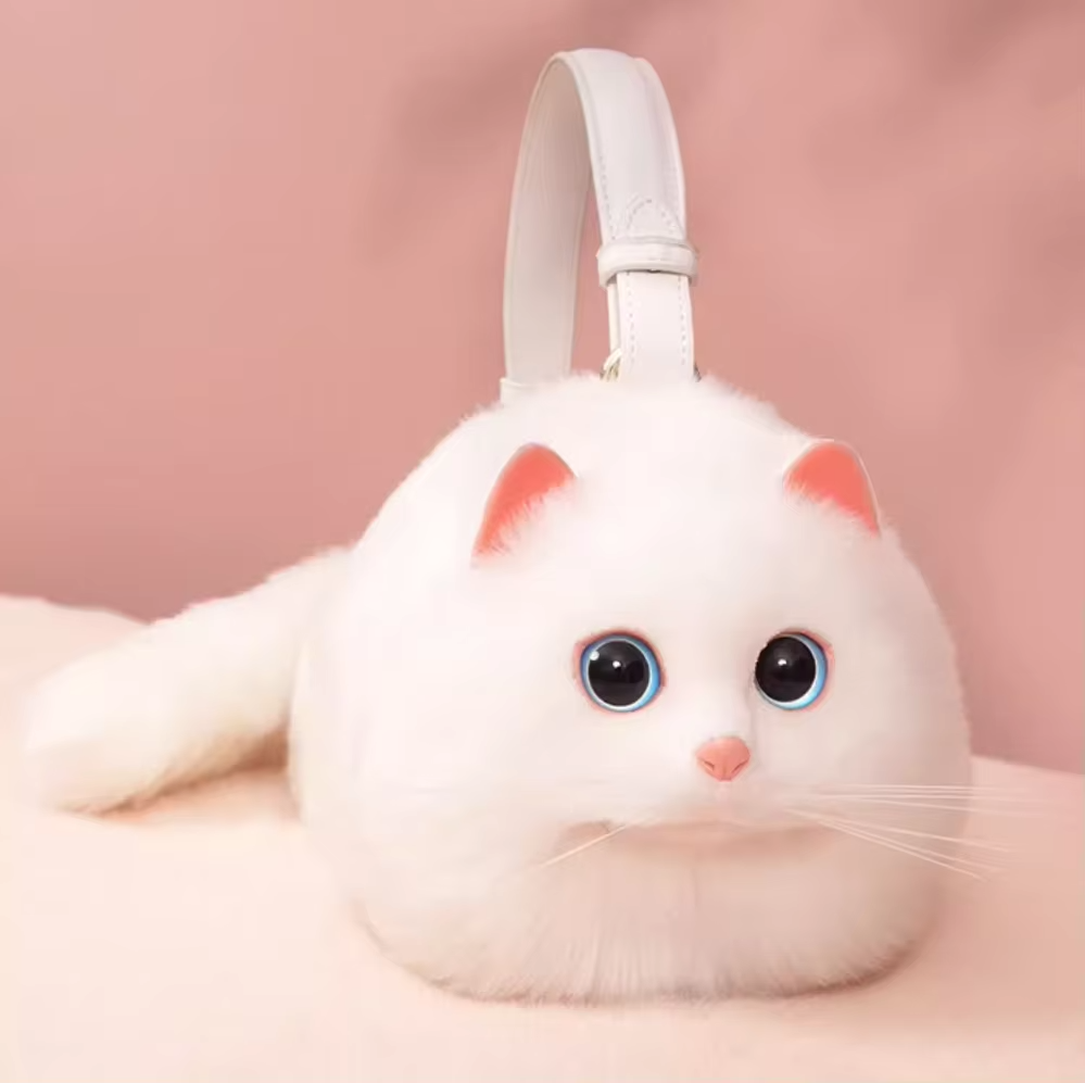 Tokyo Mart Realistic Cat Handbag