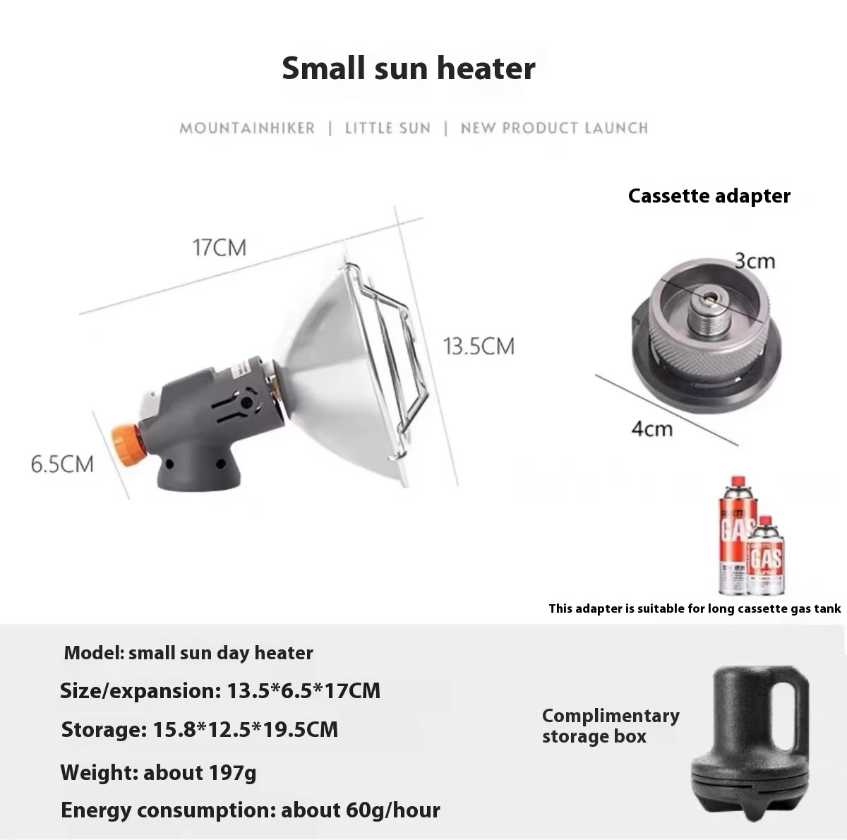 Tokyo Mart Portable Propane Heater