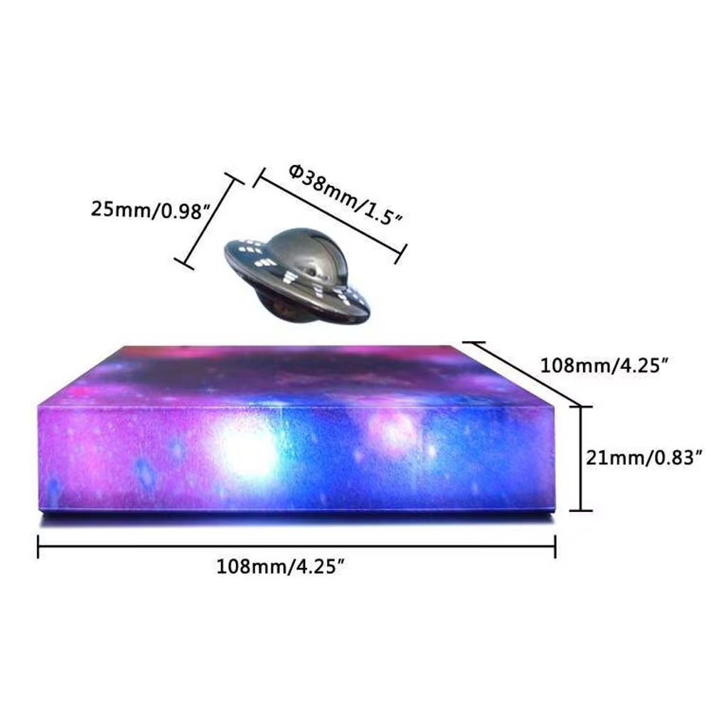 Tokyo Mart Spaceship Levitating Lamp