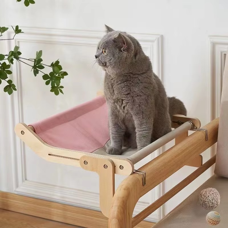 Tokyo Mart Wooden Cat Hanging Bed