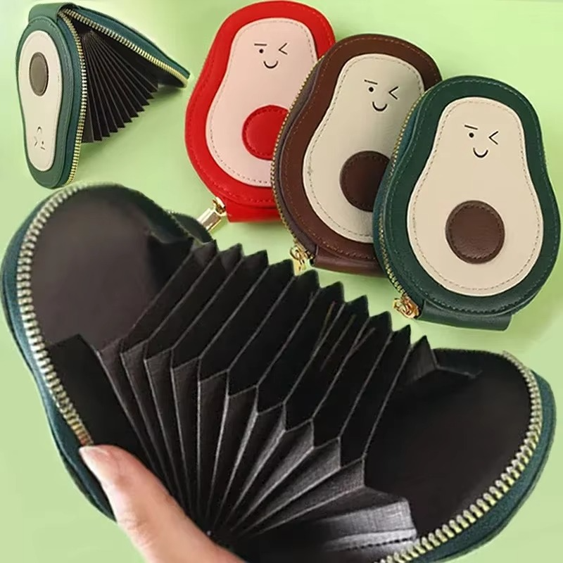 Tokyo Mart Avocado Card Holder Wallet