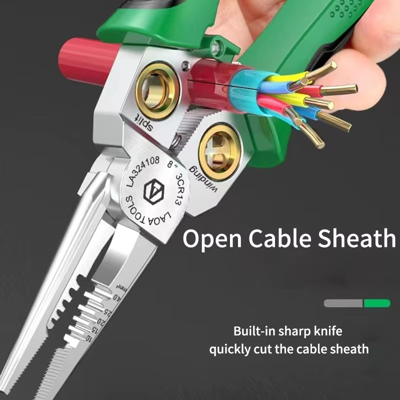 Tokyo Mart 8in1 Wire Stripper Twister