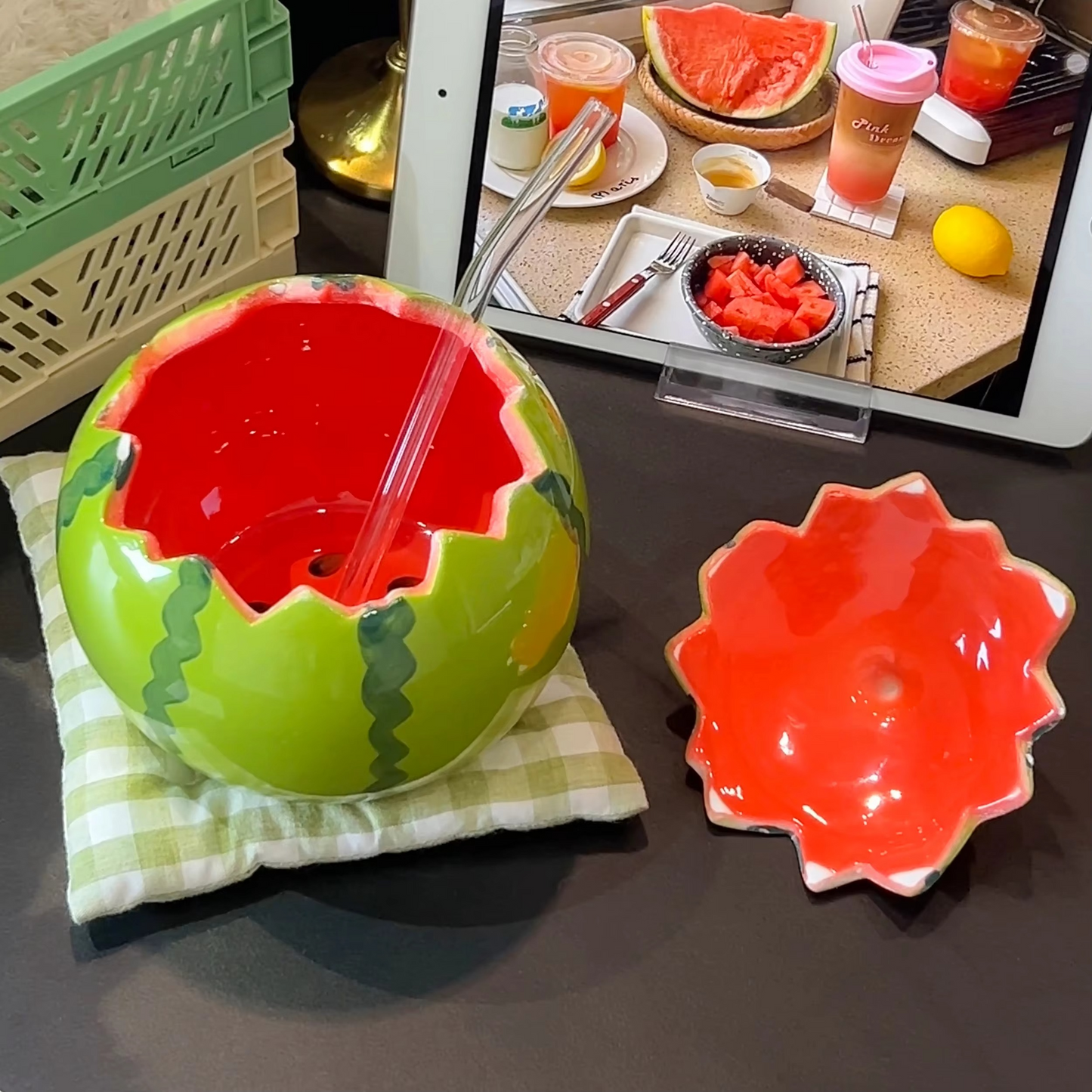 Tokyo Mart Watermelon Bowl Mug