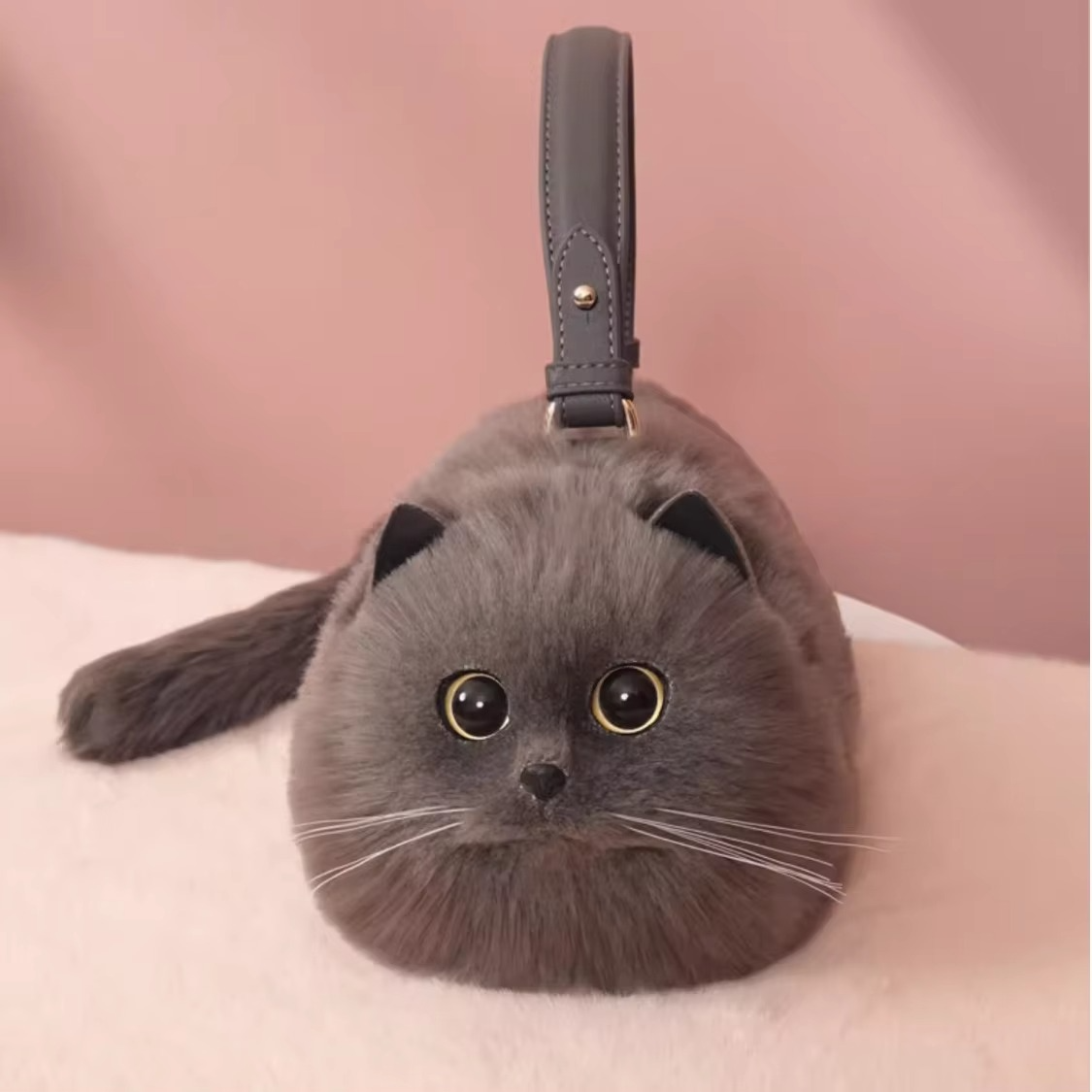 Tokyo Mart Realistic Cat Handbag
