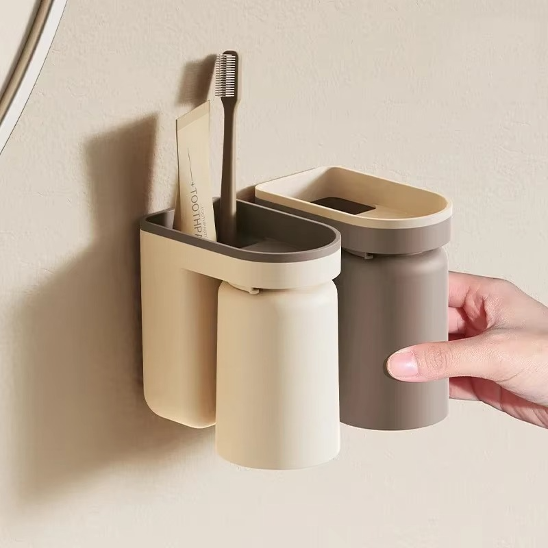 Tokyo Mart Toothbrush Holder Wall Mounted