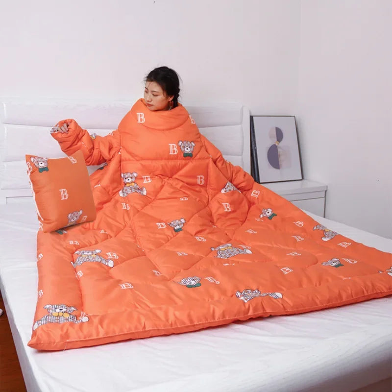 Tokyo Mart Quilt with Sleeves