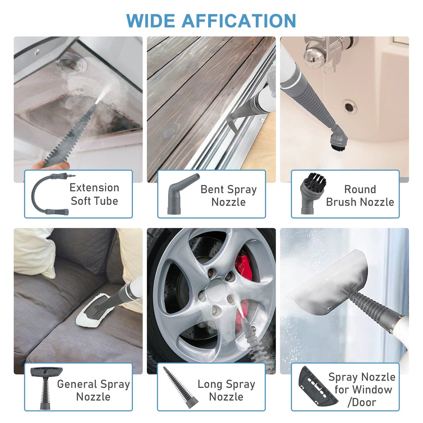 Tokyo Mart Portable Steam Cleaner