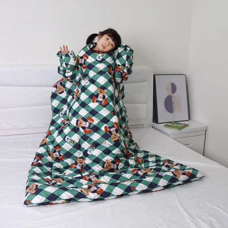 Tokyo Mart Quilt with Sleeves