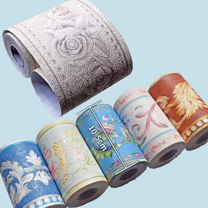 Tokyo Mart Silver Flower Wallpaper