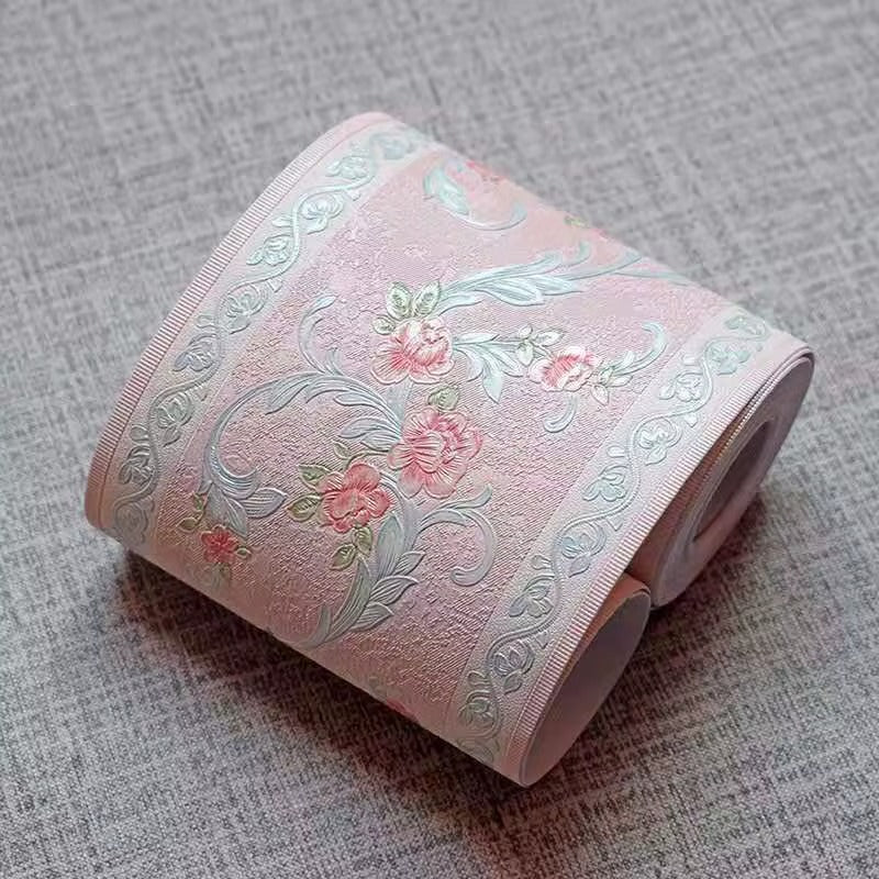 Tokyo Mart Silver Flower Wallpaper