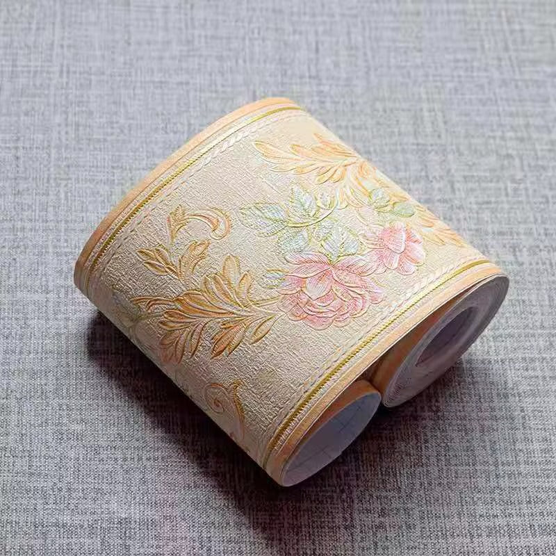Tokyo Mart Silver Flower Wallpaper