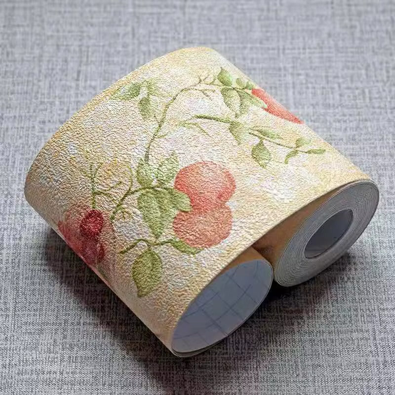 Tokyo Mart Silver Flower Wallpaper