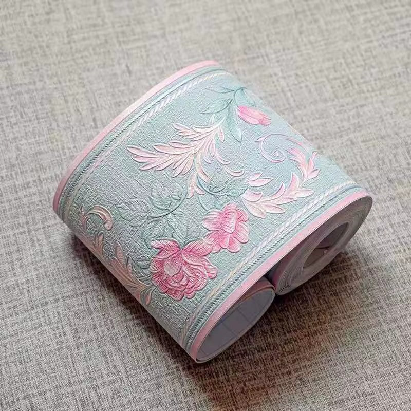 Tokyo Mart Silver Flower Wallpaper