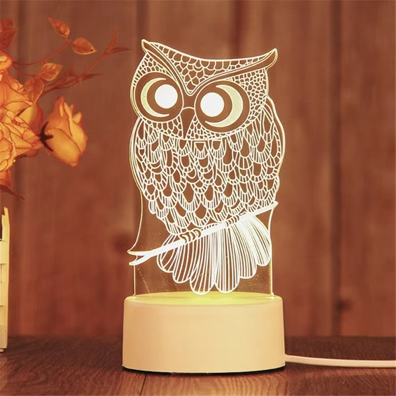 Tokyo Mart Acrylic Bedroom Lamp
