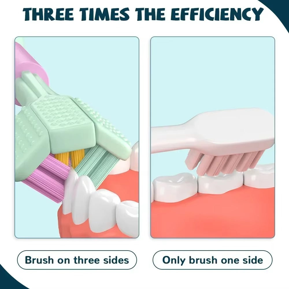 Tokyo Mart Three Sided Toothbrush