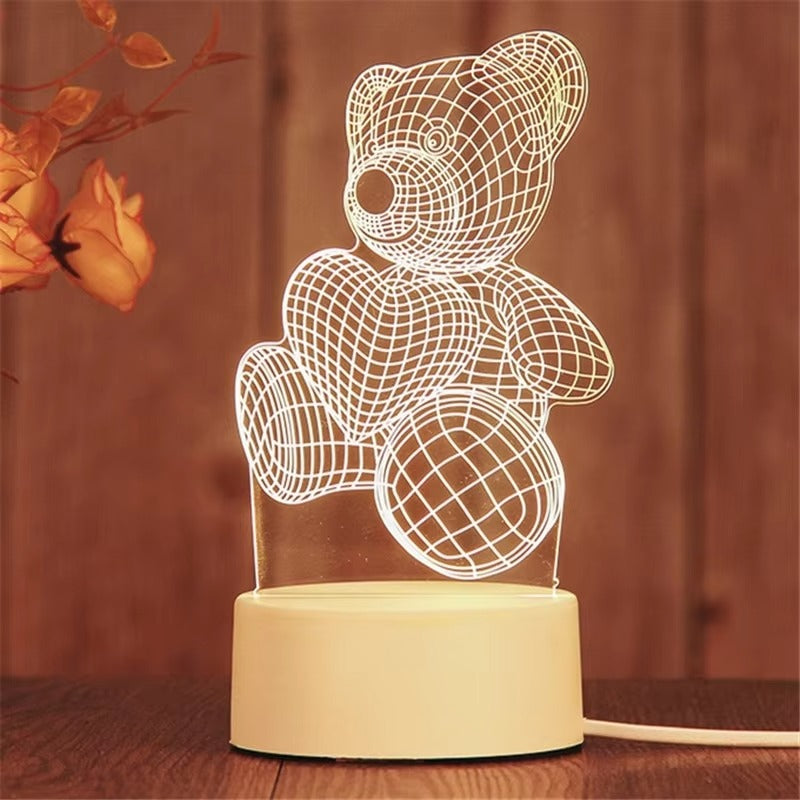 Tokyo Mart Acrylic Bedroom Lamp