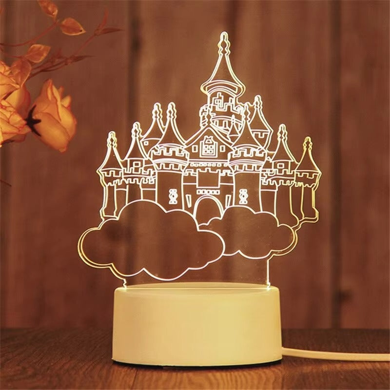Tokyo Mart Acrylic Bedroom Lamp
